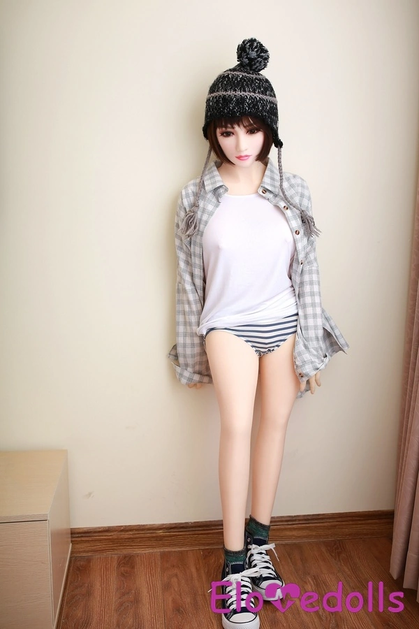 148cm G Cup TPE Gray Eyes Petite Breasts Athletic Japanese Sex Doll Gallery 9