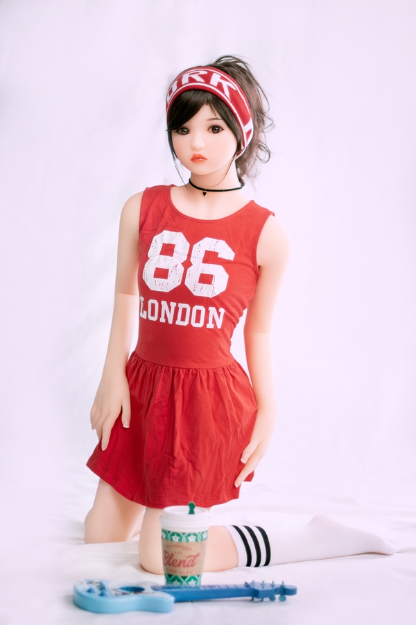 140cm F Cup TPE Amber Eyes Pink Thin Lips Anime Sex Doll Detail View 6
