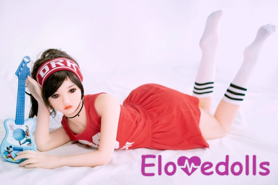 Muñeca sexual de anime de 140 cm, copa F, TPE, ojos ámbar, pechos medianos, color rosa. Vista detallada 9