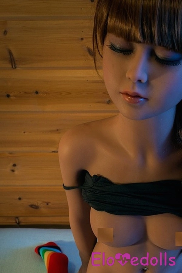 140cm F Cup TPE Petite Breasts Amber Eyes Let Lips Lifeskin Doll Λεπτομέρειες Προβολή 21