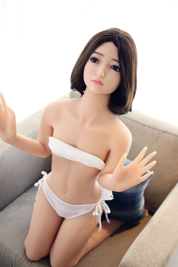 140cm F Cup TPE Petite Brunette Small Breasts Asian Sex Doll Detail View 3