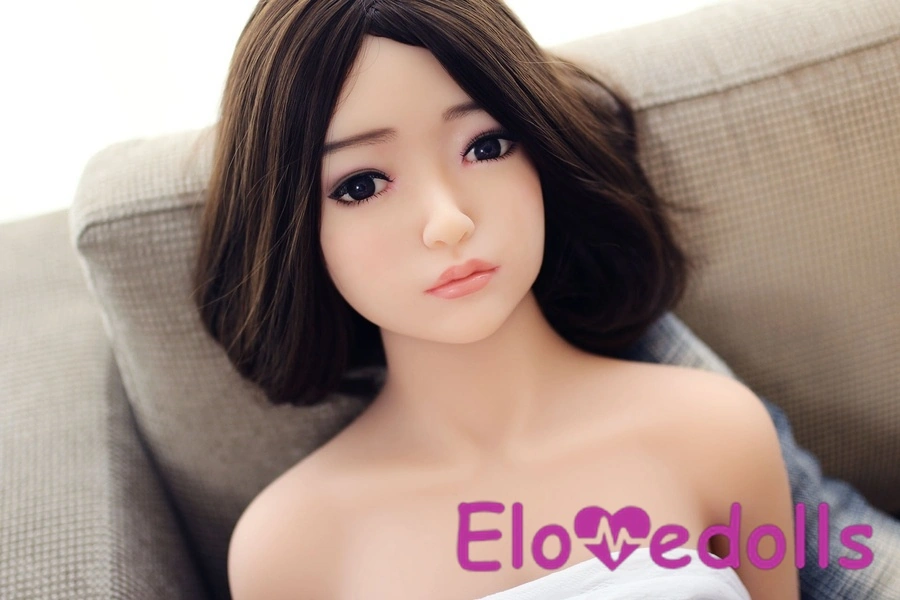 140cm F Cup TPE Brunette Small Breasts Petite Asian Sex Doll Detail View 8