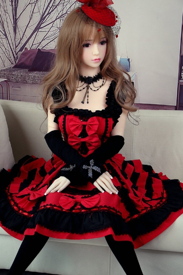 140cm F Cup TPE Brunette Amber Eyes Petite Breasts Japanese Sex Doll Gallery 5