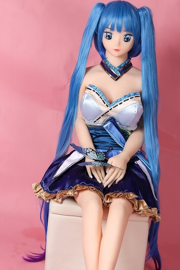 140cm F Cup TPE Petite Blue Eyes White Japanese Sex Doll Product