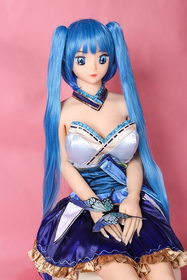 140cm F Cup TPE Small Breasts Thin Lips White Japanese Sex Doll Gallery 4