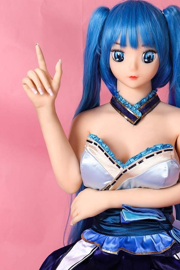 140cm F Cup TPE Petite Blue Eyes Thin Lips Japanese Sex Doll Gallery 6