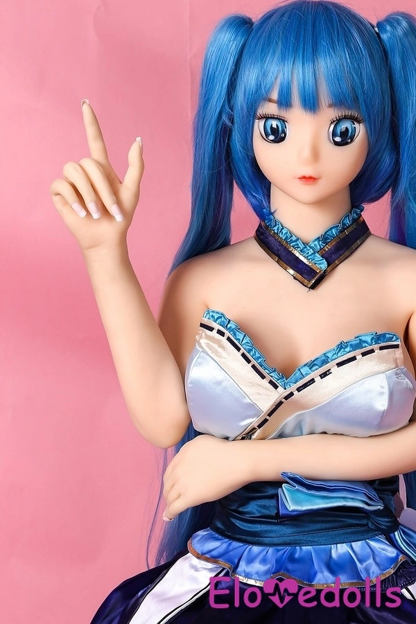 140cm F Cup TPE Petite Blue Eyes Thin Lips Japanese Sex Doll Gallery 6