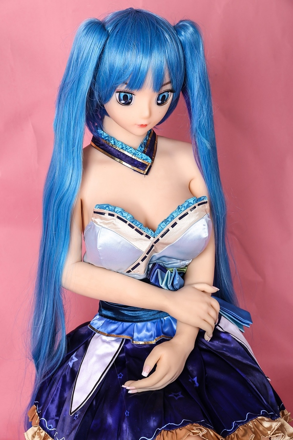 140cm F Cup TPE Blue Eyes Small Breasts White Japanese Sex Doll Gallery 9