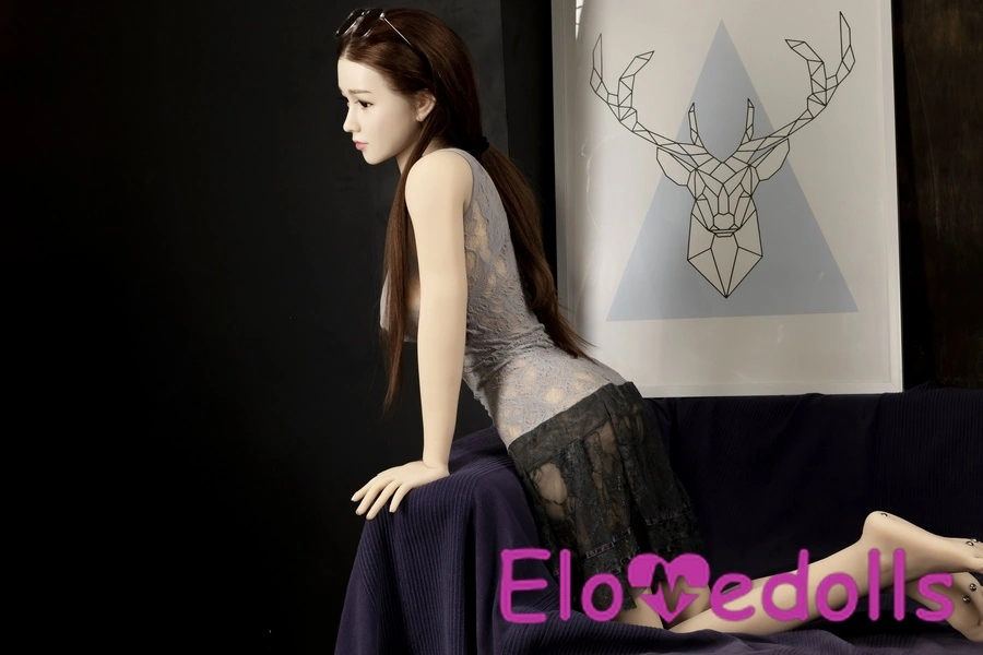 150cm G Cup TPE Σώμα & Κεφαλή Σιλικόνης Λεπτά Χείλη Μικρό Στήθος Μικροσκοπική, Πραγματική Κούκλα Σεξ Λεπτομέρειες Προβολή 10