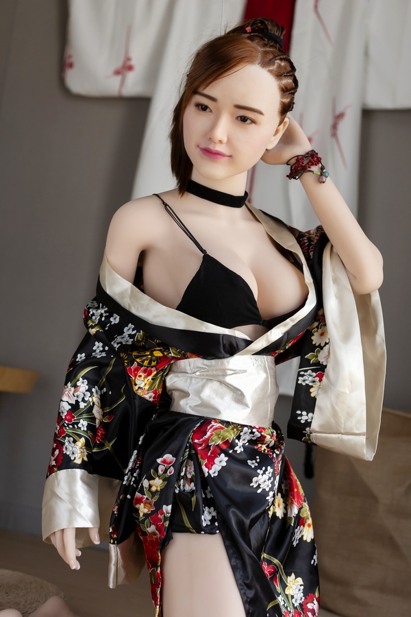 150cm G Cup TPE Body&Silicone Head Petite Amber Eyes Small Breasts Japanese Sex Doll Detail View 29