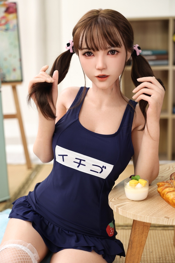 150cm E Cup Silicone Thin Lips Brunette Petite Breasts Japanese Sex Doll Gallery 5
