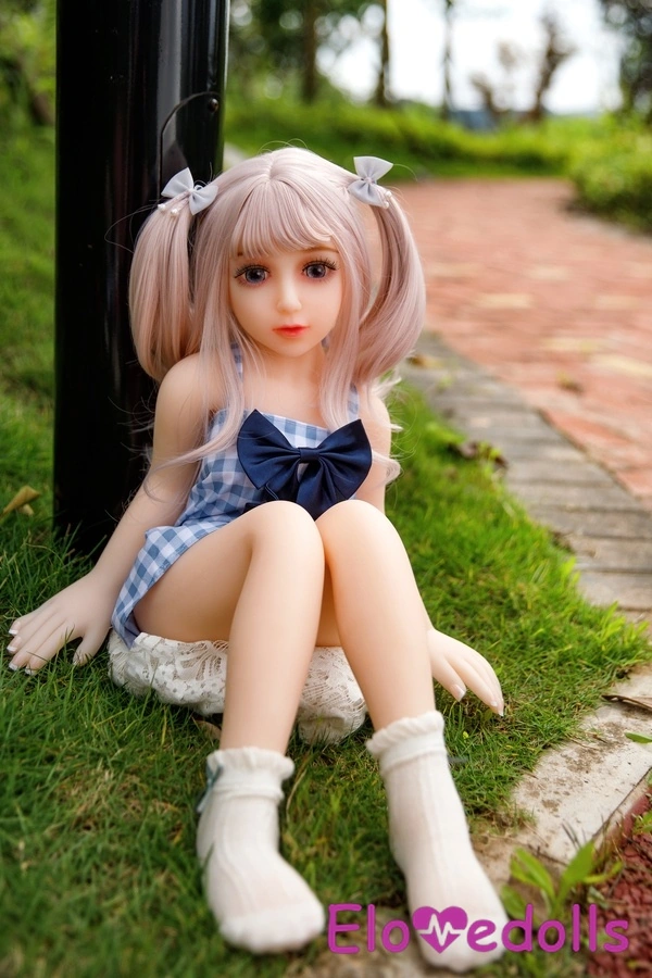 70 см B Cup TPE Blue Eyes Petite White Sex Doll Product