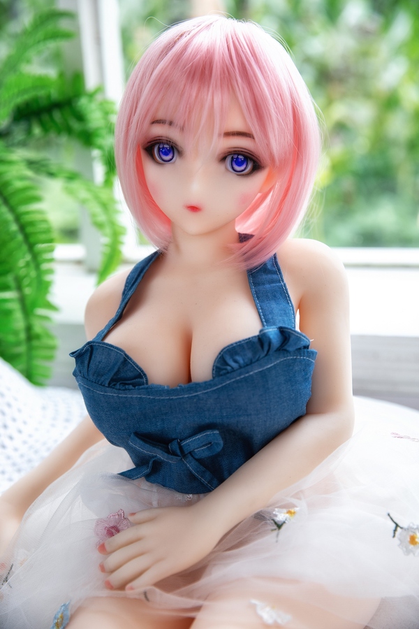 Blue Eyes Pink Small Breasts Anime Sex Doll Gallery 4