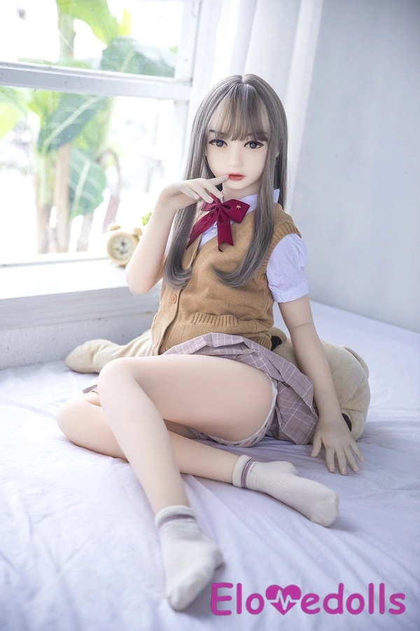 128cm A Cup TPE Gray Thin Lips Petite Japanese Sex Doll Gallery 6