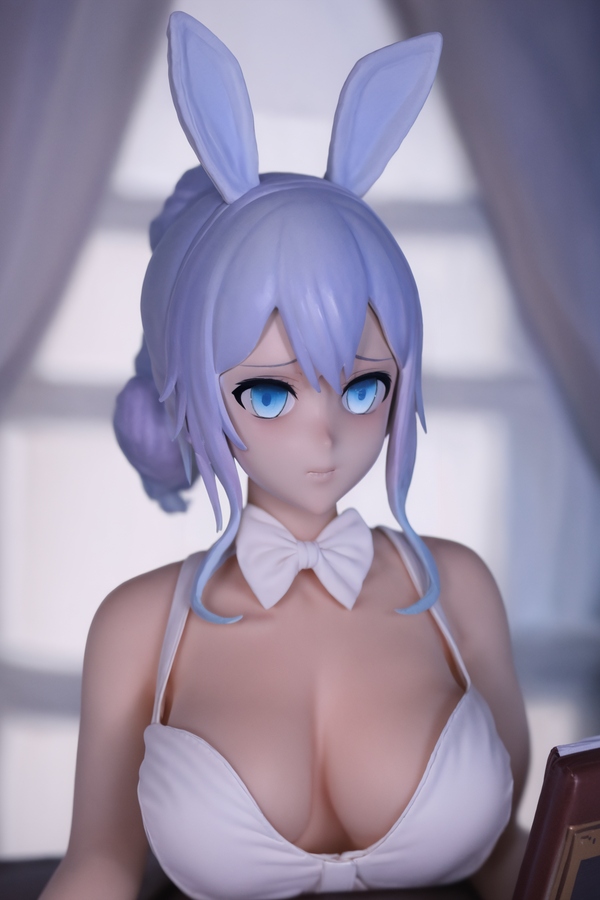 80cm G Cup TPE Thin Lips Small Breasts Blue Eyes Anime Sex Doll Gallery 3