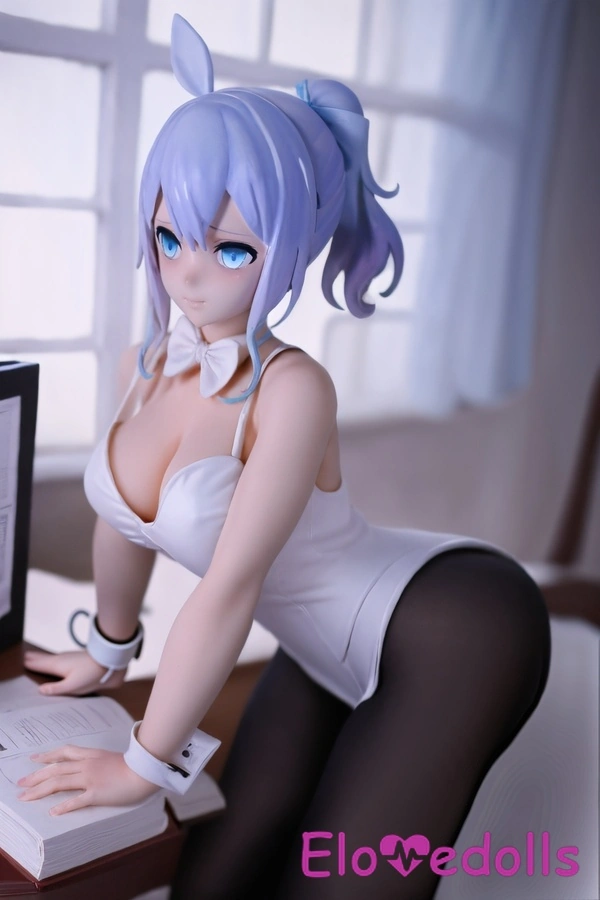 80cm G Cup TPE Blue Eyes White Thin Lips Anime Sex Doll Detail View 4
