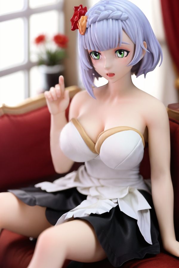 80cm G Cup TPE White Petite Thin Lips Anime Sex Doll Gallery 4