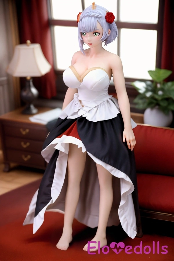 Búp bê tình dục Anime 80cm G Cup TPE Môi mỏng Ngực nhỏ Màu trắng Bộ sưu tập 6