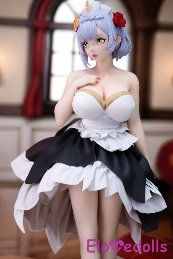 Búp bê tình dục Anime nhỏ nhắn ngực nhỏ TPE cúp G 80cm màu trắng Xem chi tiết 3