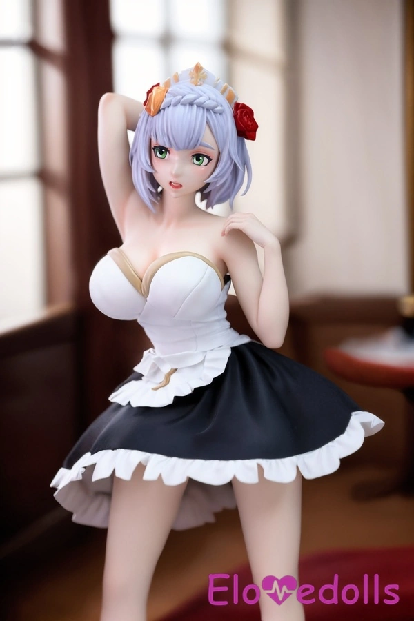 Búp bê tình dục Anime nhỏ nhắn ngực nhỏ TPE cúp G 80cm màu trắng Xem chi tiết 4