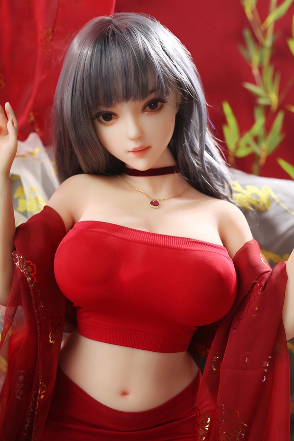 110cm D Cup TPE Voluptuous Black Amber Eyes Asian Sex Doll Gallery 5