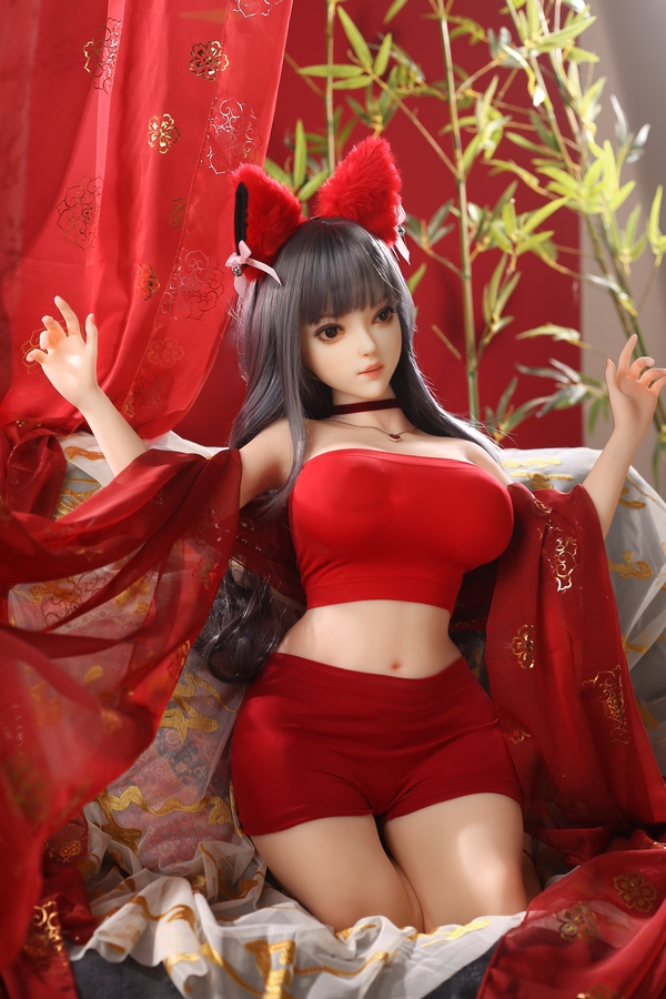 110cm D Cup TPE Thin Lips Black Voluptuous Asian Sex Doll Gallery 7