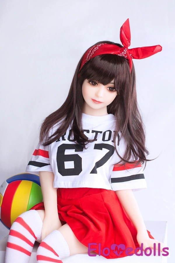 100cm D-kupa TPE Svarta Små Bröst Tunna Läppar Riktig Dockgalleri 6