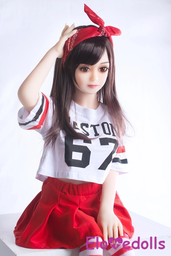 100cm D-kupa TPE Grå ögon Liten och små bröst Riktig docka Detaljvy 1