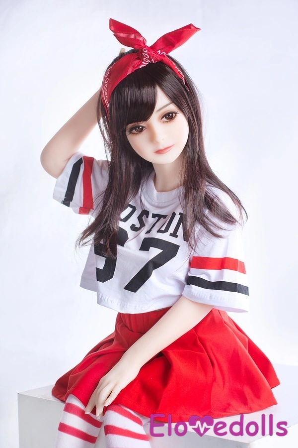 100cm D-kupa TPE Grå ögon Liten och små bröst Riktig docka Detaljvy 2