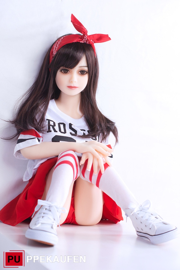 100cm D Cup TPE Thin Lips Small Breasts Black Real Doll Detail View 5