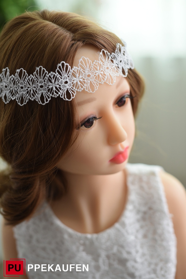 125cm D Cup TPE Petite Breasts White Gray Eyes Realistic Sex Doll Product