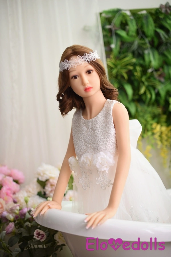 125cm D Cup TPE White Petite Breasts Realistic Sex Doll Gallery 7