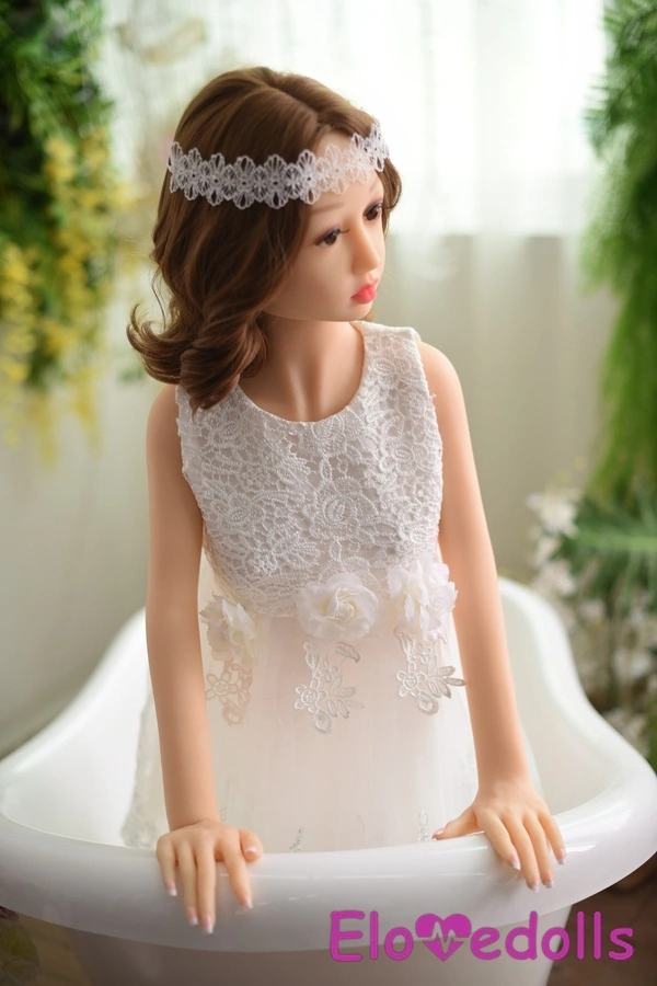 125cm D Cup TPE Petite Breasts White Thin Lips Realistic Sex Doll Gallery 8