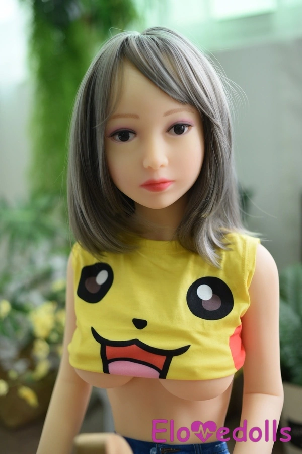 Búp bê tình dục chân thực 125cm D Cup TPE mắt hổ phách ngực nhỏ Bộ sưu tập 3