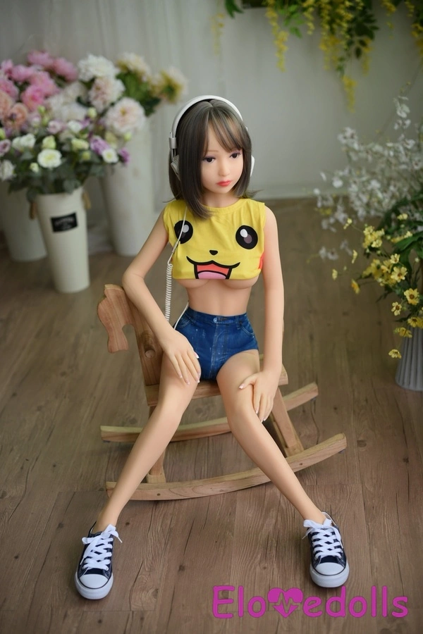 Búp bê tình dục chân thực 125cm D Cup TPE ngực nhỏ màu hổ phách Bộ sưu tập 6