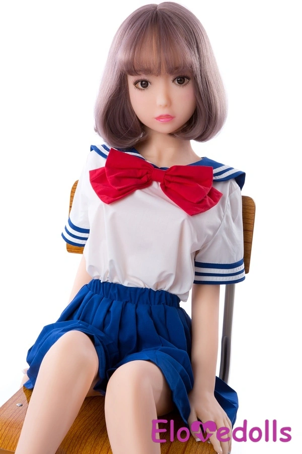 Búp bê tình dục nhỏ nhắn TPE mắt xanh, môi mỏng, cúp D 125cm, Bộ sưu tập 2