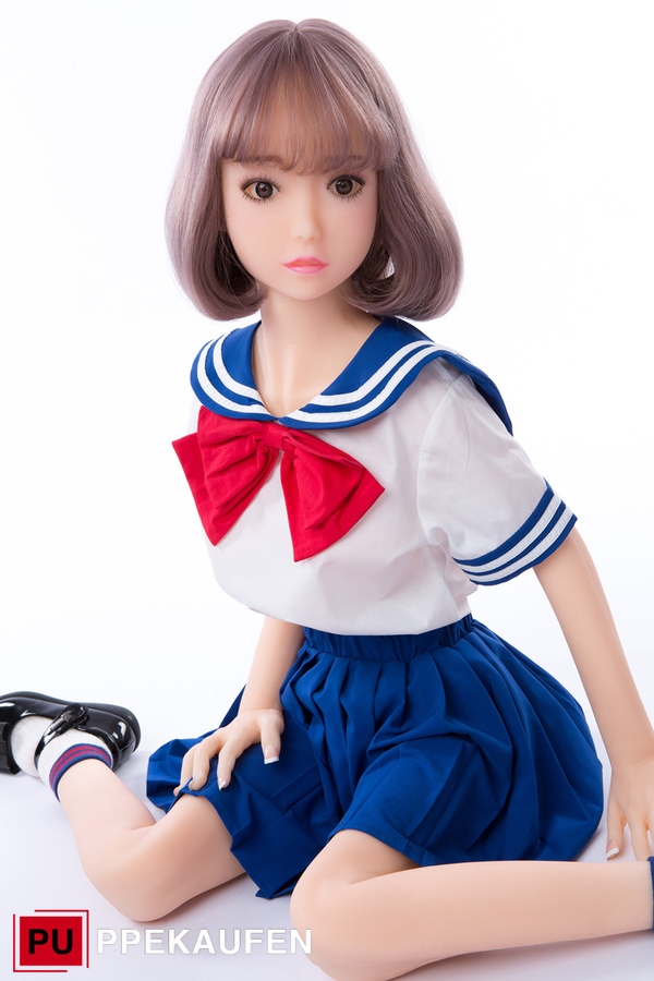 125cm D Cup TPE Petite Thin Lips Brunette Sex Doll Gallery 4