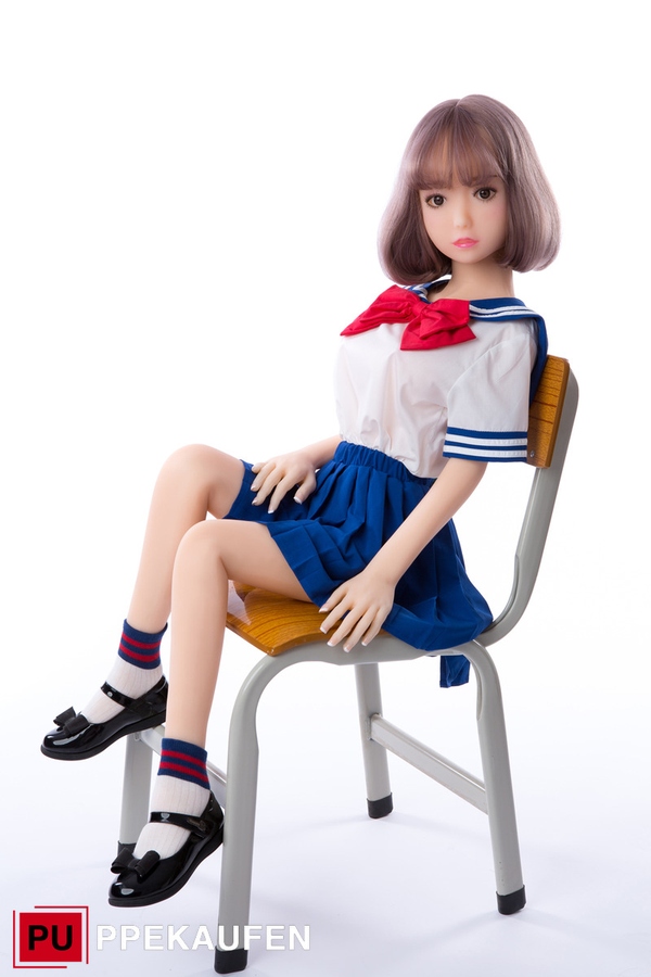 125cm D Cup TPE Brunette Thin Lips Blue Eyes Sex Doll Detail View 3