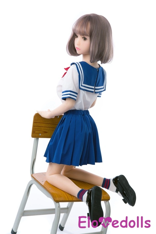 Búp bê tình dục 125cm D Cup TPE Brunette Môi mỏng Mắt xanh Xem chi tiết 3