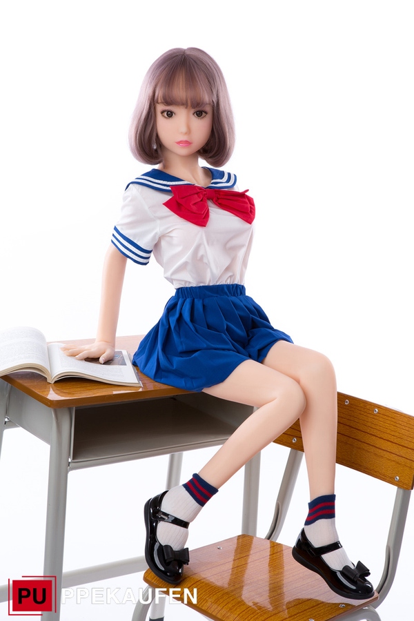125cm D Cup TPE Blue Eyes Thin Lips Brunette Sex Doll Detail View 8