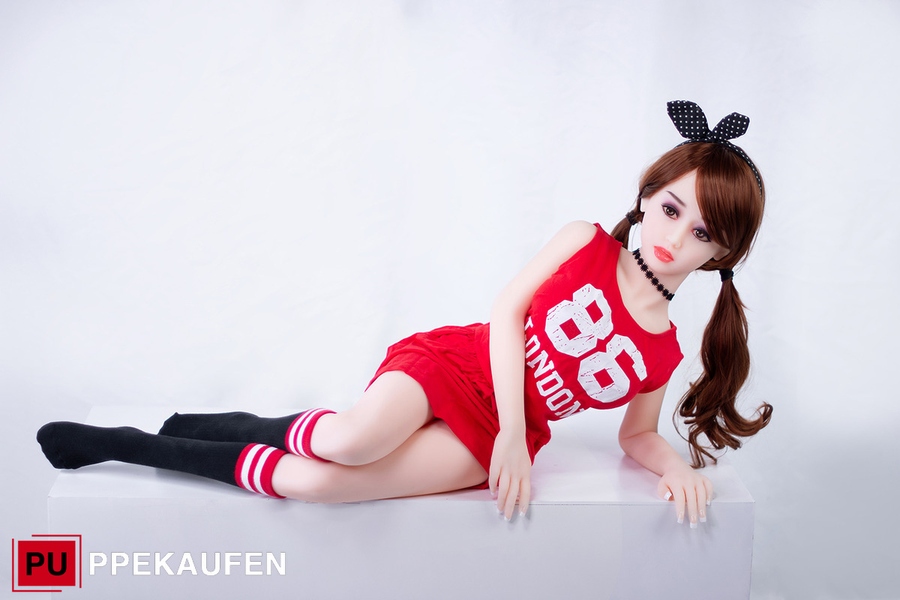 125cm D Cup TPE Gray Eyes Glossy Lips Red Sex Doll Gallery 8