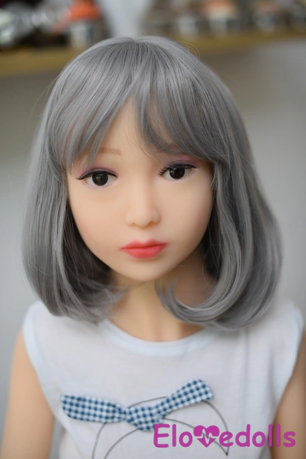 Poupée sexuelle réaliste en TPE, bonnet D, 125 cm, petite poitrine, lèvres fines, galerie 3