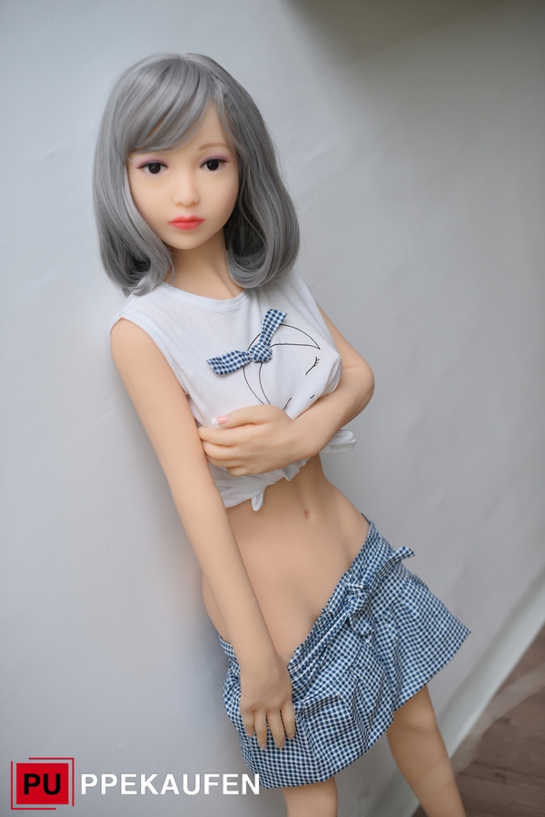 125cm D Cup TPE Thin Lips Petite Breasts Gray Realistic Sex Doll Detail View 1