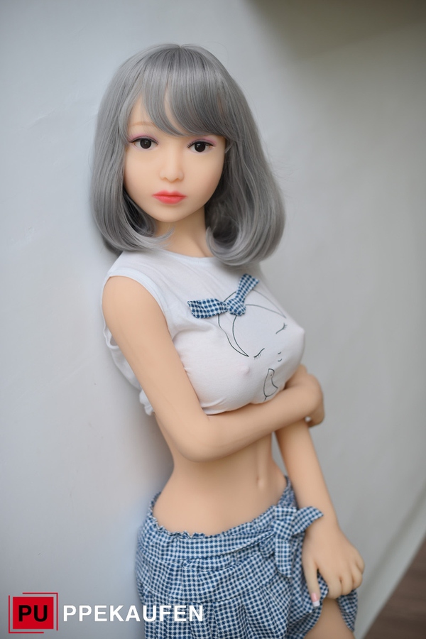 125cm D Cup TPE Gray Eyes Petite Breasts Realistic Sex Doll Detail View 4