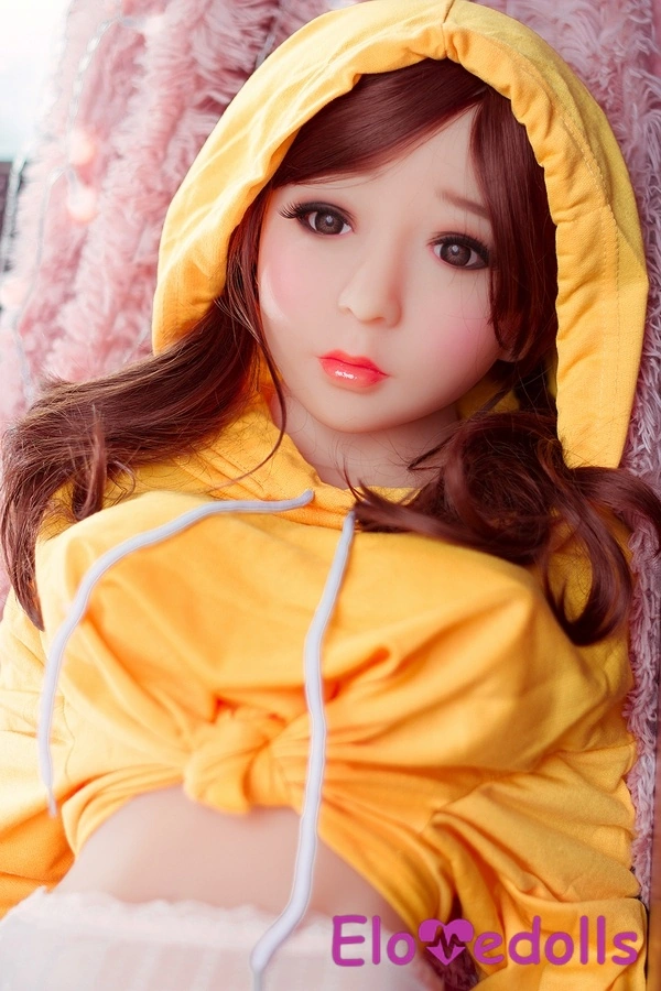 138cm E-kupa TPE Små bröst Brunette Tunna läppar Kändissexdockor Galleri 9