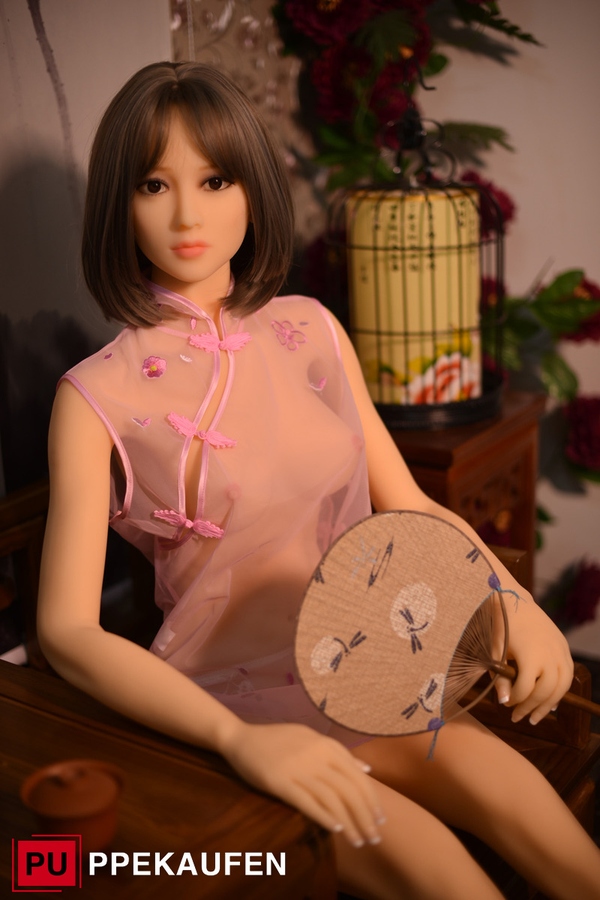 150cm C Cup TPE Medium Breasts Gray Eyes Thin Lips Sex Doll Detail View 2