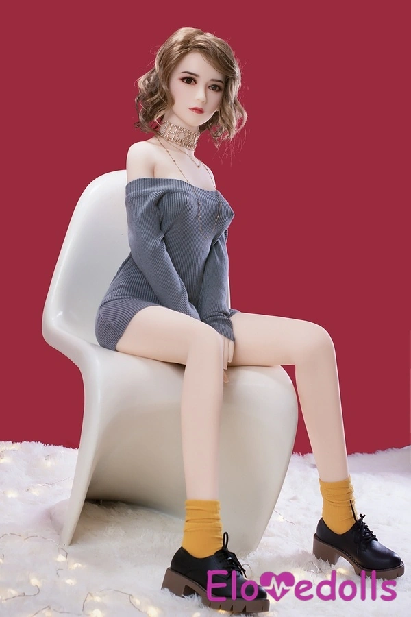 150cm C Cup TPE Petite Small Breasts Thin Lips Sex Doll Gallery 3