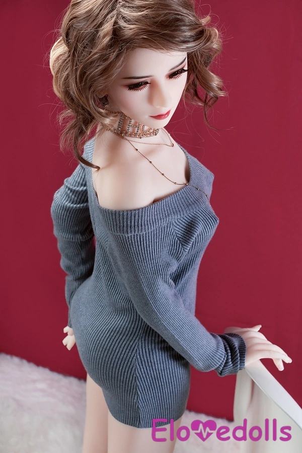 150cm C Cup TPE Amber Eyes Small Breasts Petite Sex Doll Gallery 6