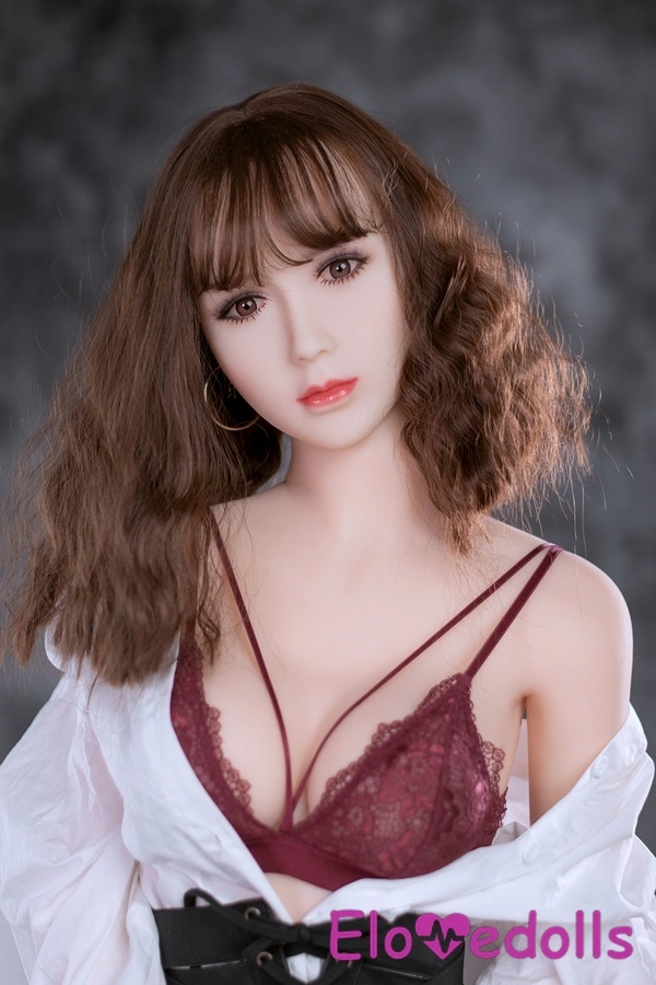 155 см, чашка C, TPE, сірі очі, брюнетка, чуттєва секс-лялька, детальний огляд 6