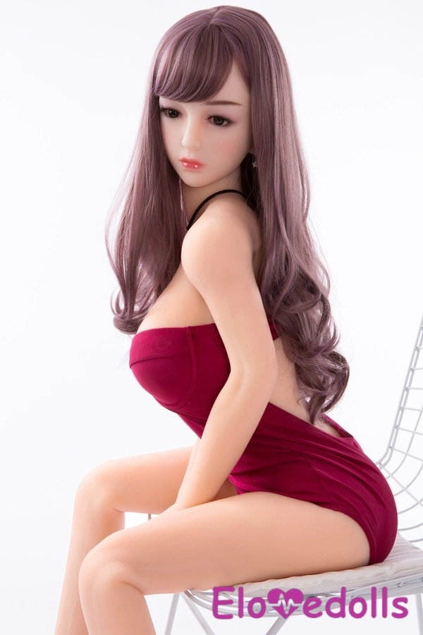 158cm D Cup TPE brunetka smyslná šedé oči celebrity sex panenky galerie 2